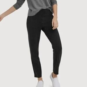 Kit and Ace Women's Mulberry Ponte Tapered Pant Black Size US 2 EUC